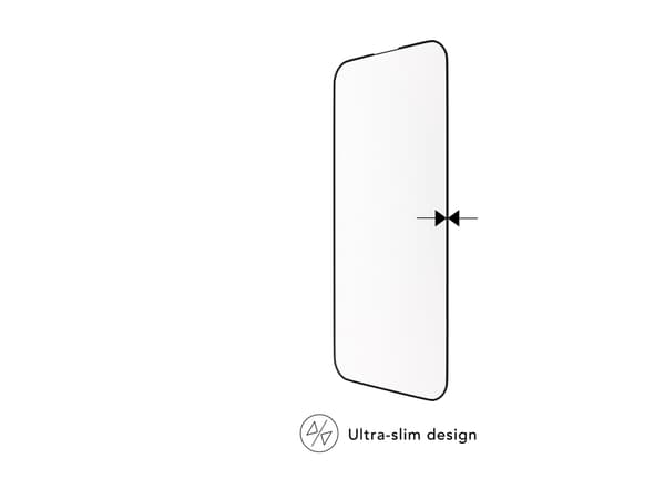 dbramante1928 Eco-Shield, Apple, iPhone 14 Pro Max, Pölynkestävä, Naarmuuntumisenkestävä, Musta, Läpinäkyvä, 1 kpl