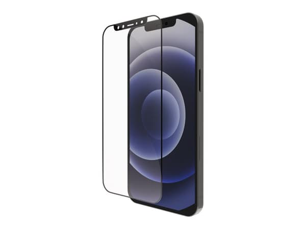 dbramante1928 Eco-shield - Skärmskydd för mobiltelefon - ramfärg svart - för Apple iPhone 12, 12 Pro