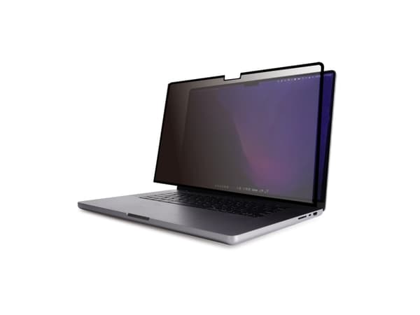 "Moshi Umbra - Skjermbeskyttelse for MacBook Pro 16"" (M1, 2021) med personvernfilter (svart ramme)"