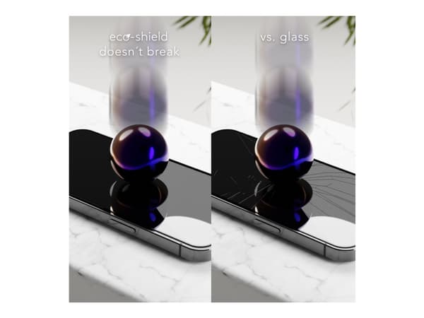 dbramante1928 Eco-shield - Skjermbeskyttelse for mobiltelefon - rammefarge svart - for Samsung Galaxy A54