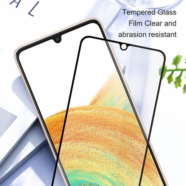 Samsung Galaxy A34 5G Amorus hærdet glas Fuld skærm 2 stk