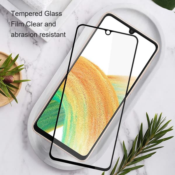 Samsung Galaxy A34 5G Amorus hærdet glas Fuld skærm 2 stk