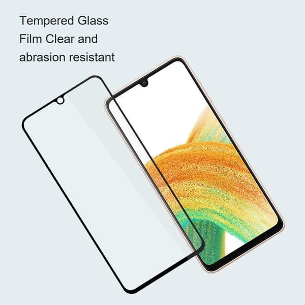 Samsung Galaxy A34 5G Amorus hærdet glas Fuld skærm 2 stk