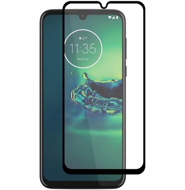 Motorola Moto G8 Heltäckande 3D Härdat Glas Skärmskydd