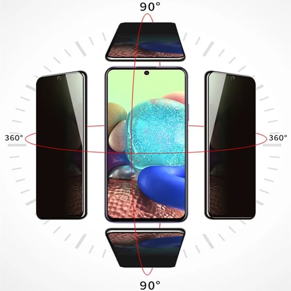 3-PACK Samsung Galaxy A52 Sekretess-Sk�rmskydd HD