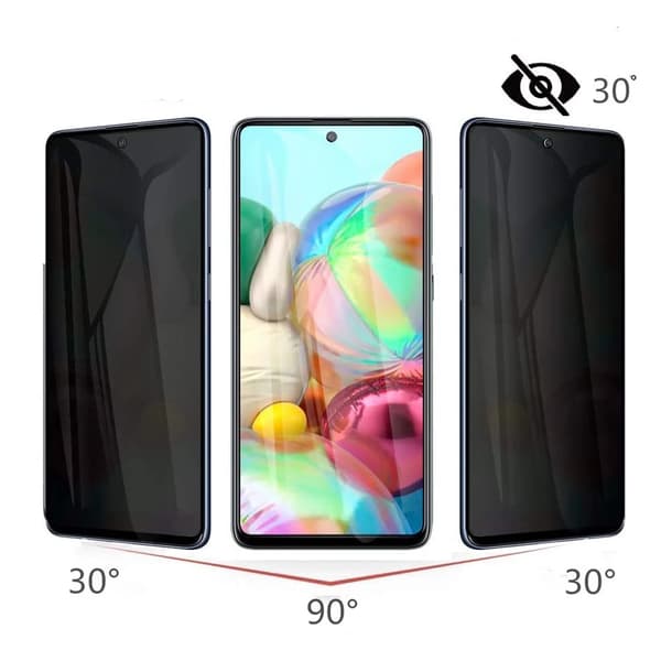 3-PACK Samsung Galaxy A52 Sekretess-Sk�rmskydd HD