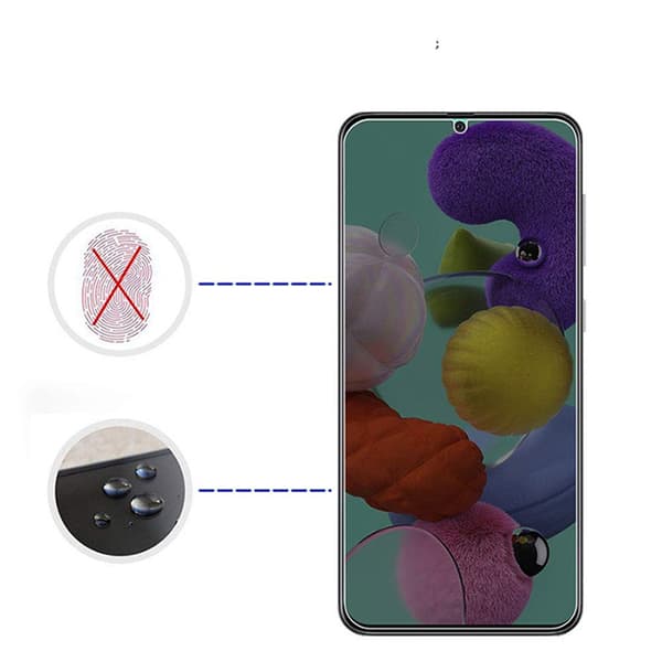 2-PACK Samsung Galaxy A52 Sekretess-Sk�rmskydd HD