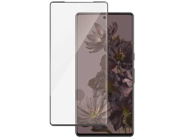 PanzerGlass - Skjermbeskyttelse for mobiltelefon - ultrabred passform - glass - rammefarge svart - for Google Pixel 7 Pro