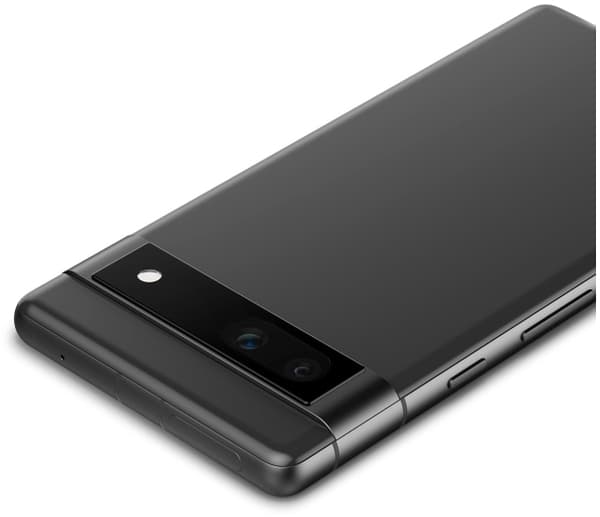 Spigen EZ Fit GLAS.tR Optik Pro - Linsskydd för mobiltelefon - glas - svart - för Google Pixel 7a