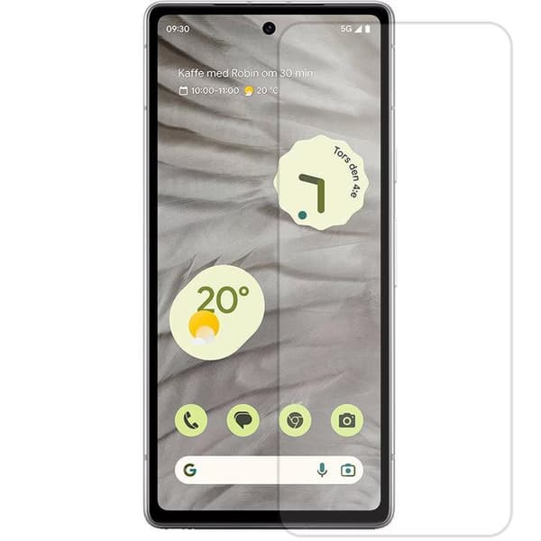 2-Pack Google Pixel 7a Härdat Glas Skärmskydd 0,3mm