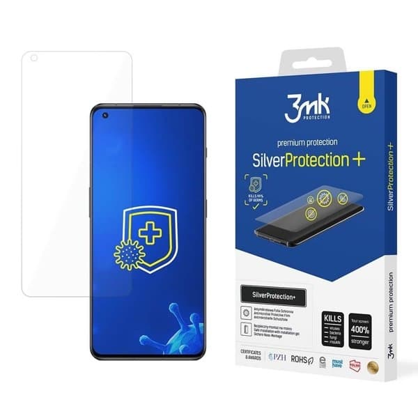 3MK OnePlus 11 5G Plastfilm skärmskydd Silver Protection+