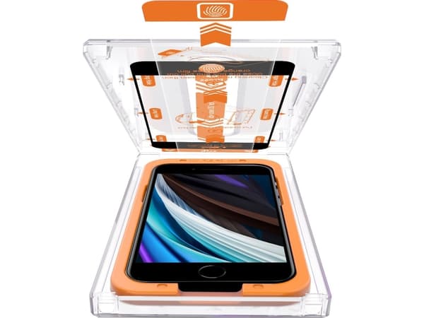 MOBILE ORIGIN Screen Guard iPhone 8 / 7 / SE 2022 / SE 2020 z wygodnym aplikatorem, 2 szt