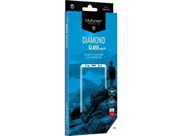 MyScreen Protector MyScreen Diamond Glass Edge 3D Samsung Galaxy S23 Ultra musta/musta karkaistu lasi