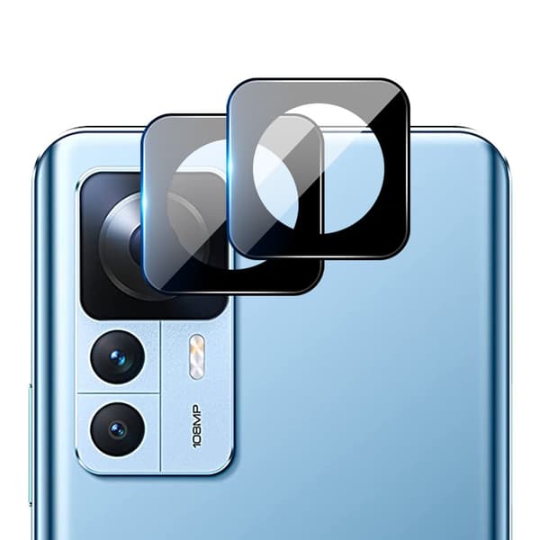 2-PACK Xiaomi 12T Pro 2.5D Kameralinsskydd HD 0,2mm