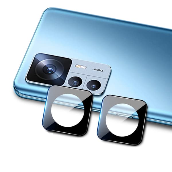 2-PACK Xiaomi 12T Pro 2.5D Kameralinsskydd HD 0,2mm