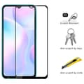 Miniatyrbild 9 av 11: Heltäckande Härdat Glas 2.5D Skärmskydd Redmi 10C (3-pack)