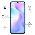 Miniatyrbild 6 av 11: Xiaomi Redmi 9C NFC H�rdat Glas Sk�rmskydd (3-pack)