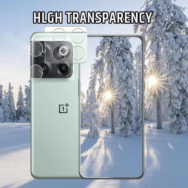 Oneplus 10T Kameralinsskydd HD-Clear 0,3mm
