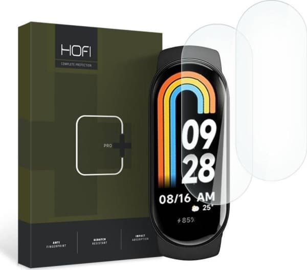 Hofi FOLIA HYDROŻELOWA HOFI HYDROFLEX PRO+ 2-PACK XIAOMI SMART BAND 8 / 8 NFC CLEAR
