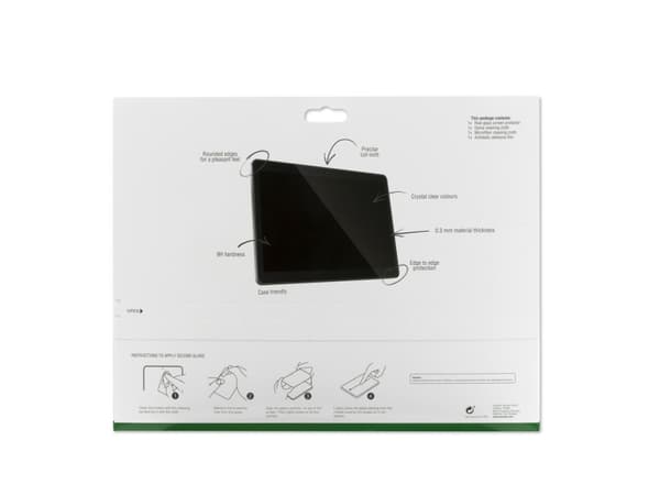 4smarts - Skjermbeskyttelse for nettbrett - 2.5D - glass - gjennomsiktig - for Samsung Galaxy Tab Active3