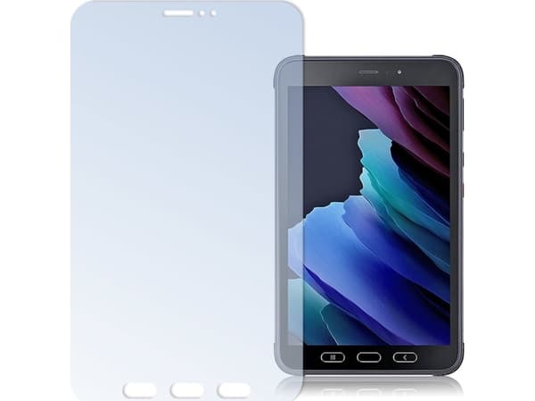 4smarts - Skjermbeskyttelse for nettbrett - 2.5D - glass - gjennomsiktig - for Samsung Galaxy Tab Active3