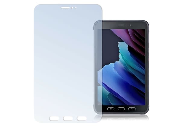 4smarts - Skjermbeskyttelse for nettbrett - 2.5D - glass - gjennomsiktig - for Samsung Galaxy Tab Active3