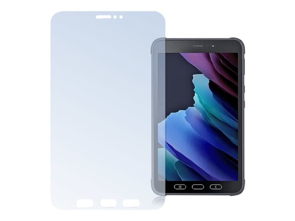 4smarts - Skjermbeskyttelse for nettbrett - 2.5D - glass - gjennomsiktig - for Samsung Galaxy Tab Active3
