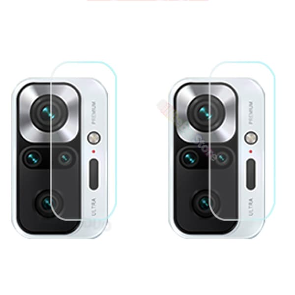 Xiaomi Redmi Note 10 Pro Kameralinsskydd (2-pack)