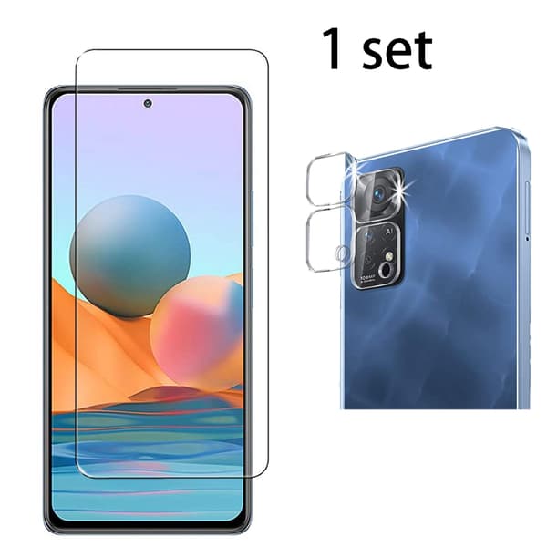 Redmi Note 11 Skärmskydd och Kameralinsskydd