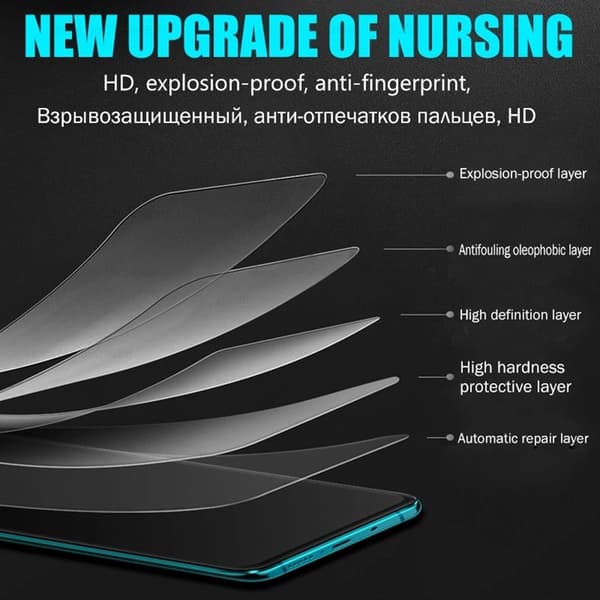 2-PACK Samsung Galaxy Z Flip 3 -Skärmskydd Hydrogel (Fram & bak)