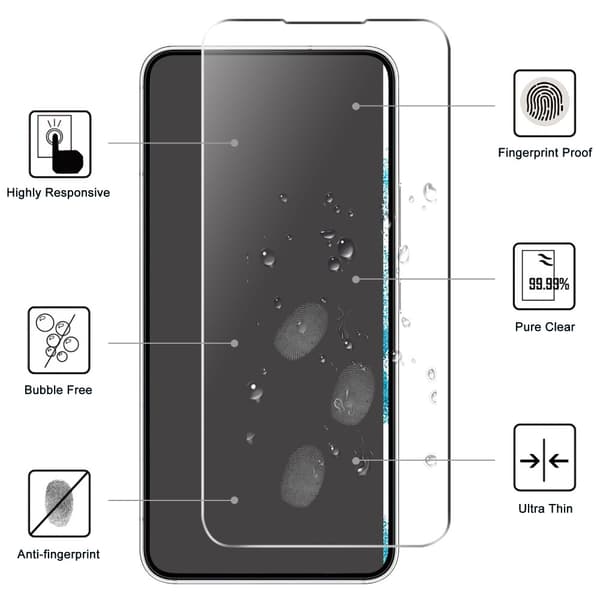 Heltäckande Curved Skärmskydd Samsung Galaxy A54