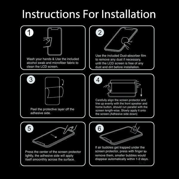 2-Pack Xiaomi Redmi Note 12 Pro 5G Härdat Glas Skärmskydd 0,3mm