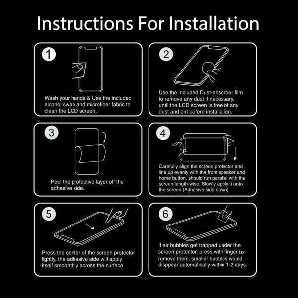 2-Pack Xiaomi Redmi Note 12 5G Härdat Glas Skärmskydd 0,3mm