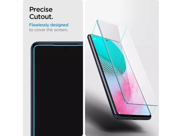Spigen Glas.TR ohut 2-pack karkaistu lasi Samsung Galaxy M54 5G Kirkas