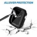 Pikkukuva 3 / 8: 2-Pack Apple Watch 7/8/9 45mm Skal med Skärmskydd i Härdat Glas - Svart