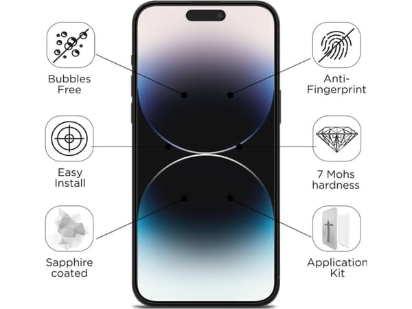 MOBILE ORIGIN Screen Guard iPhone 14 Pro Max Sapphire Coated