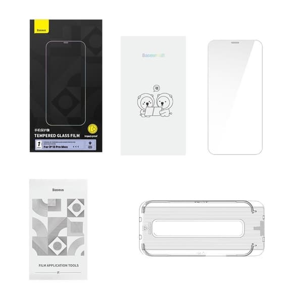 Baseus iPhone 14 Pro Max Härdat Glas Skärmskydd