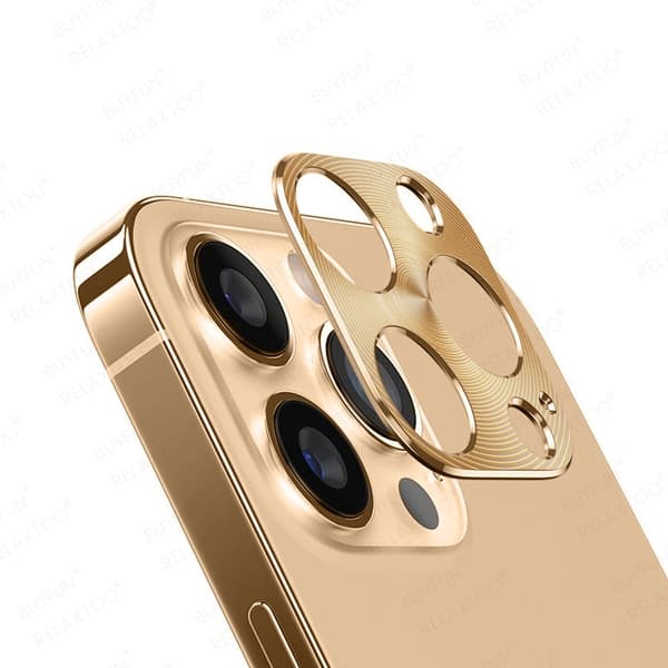 iPhone 12 Pro Aluminiumlegeringsram (Kameralinsskydd)