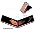 Miniatyrbild 3 av 11: 3-PACK Galaxy Z Flip - Skärmskydd 3 in 1 Hydrogel (Fram-& Bak)