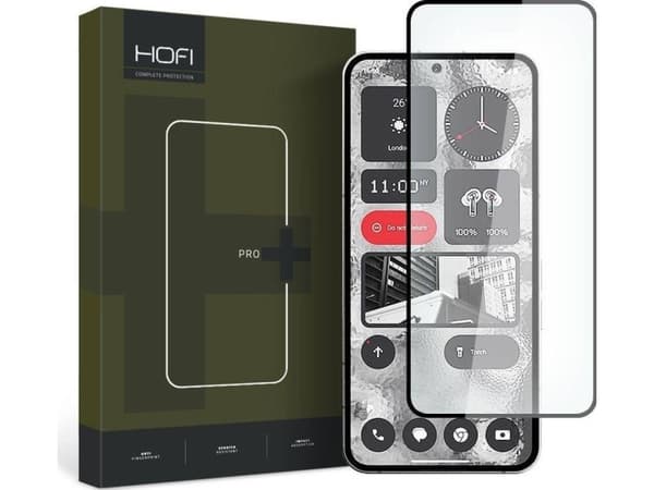 Hofi SZKŁO HARTOWANE HOFI GLASS PRO+ NOTHING PHONE 2 BLACK