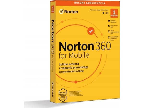 Norton ESD Norton360 Mobile PL 1U 1Dvc 1Y 21426913