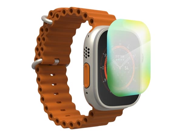 InvisibleShield Ultra ECO, Näytönsuoja, Älykello, Apple, Watch Ultra (49mm), Pudotuksenkestävä, Pölynkestävä, Naarmuuntumisenkestävä, Ripustettava la