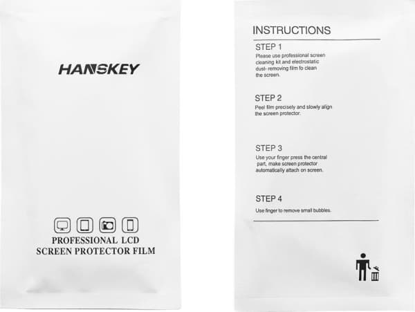 Hurtel 40-osainen kokoonpano hydrogeelikalvoille (antistaattinen liina, puristin, pölynpoistotarrat)