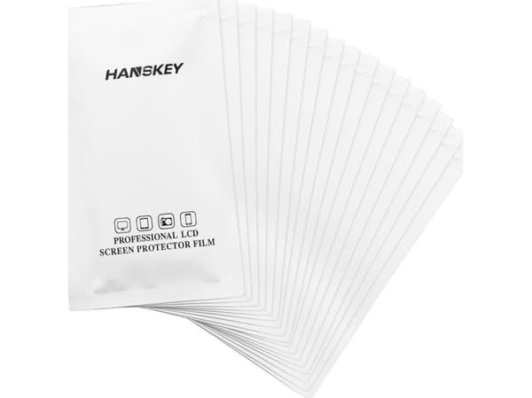 Hurtel 40 monteringsdeler for hydrogelfilmer (antistatisk klut, nal, klistremerker for fjerning av støv)
