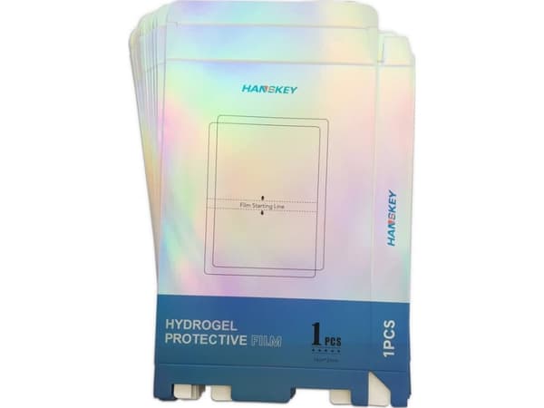 Hurtel 50 stk. Emballasjeboks for emballasjefolie kuttet med plotter (20cm x 14cm)