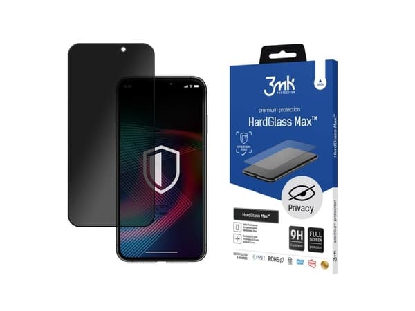 3MK HardGlass Max Privacy, iPhone 14 Pro Max, 1 styck