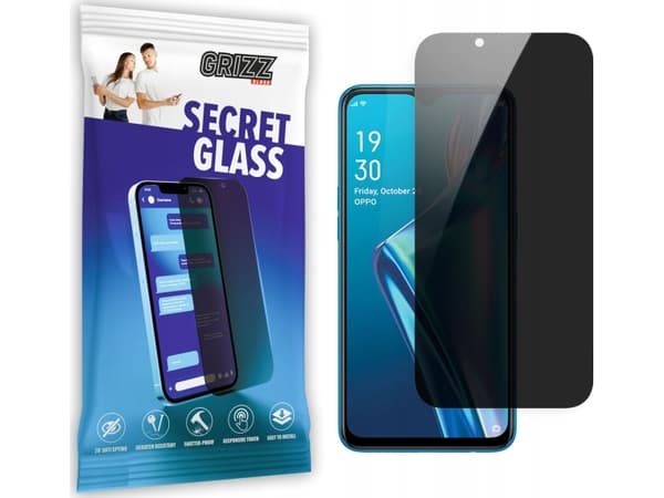 GrizzGlass yksityisyyslasi GrizzGlass SecretGlass Oppo A12 Oppo A12