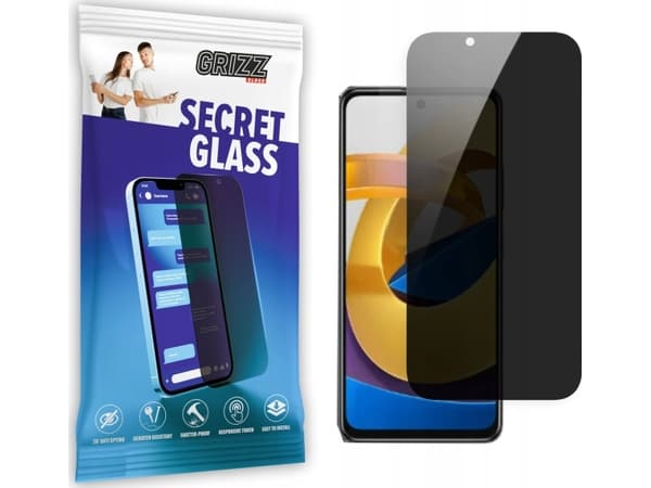 GrizzGlass SecretGlass Xiaomi POCO X3 Sekretessglas