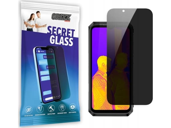 GrizzGlass Yksityistäminen lasi GrizzGlass SecretGlass Ulefone Power Armor 13