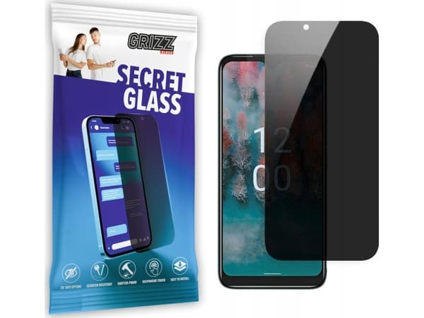 GrizzGlass Privacy glass GrizzGlass SecretGlass Nokia C12 Pro